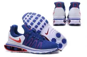 nike shox gravity x15 france gem blue red